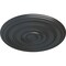 Ekena Millwork Carton Smooth Ceiling Medallion (Fits Canopies up to 9 1/8"), 29 1/8"OD x 1 1/2"P, Pewter CM29CAPES - alternate 2